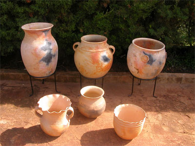 traditional pottery